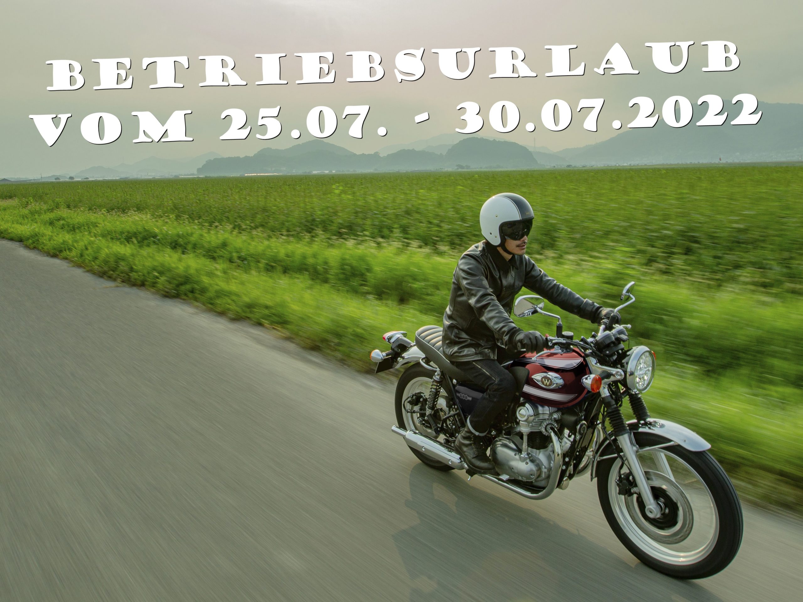 Betriebsurlaub 2022